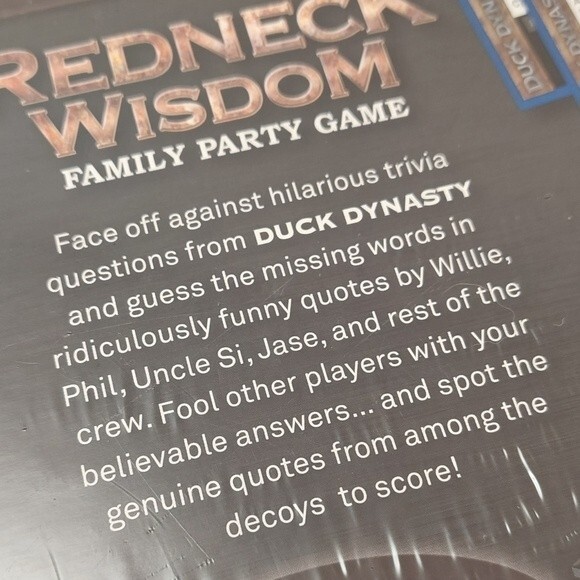 NEW Duck Dynasty Family Party Game Sealed 500 Quotes & Questions Trivia Game - Picture 6 of 8